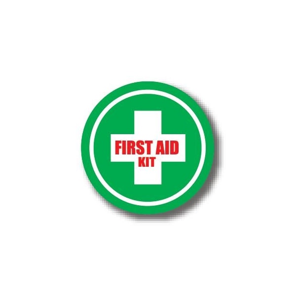Ergomat 17in CIRCLE SIGNS - First Aid Kit DSV-SIGN 289 #6023 -UEN - main